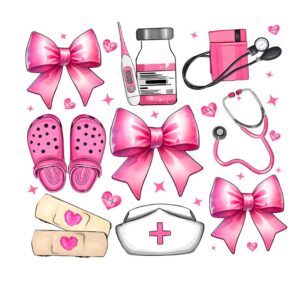Heat transfers Iron on stickers  nurse cancer 93 for Tshirts Iron on Decal Patches Stickers Clothes Hat Pillows DIY Crafts