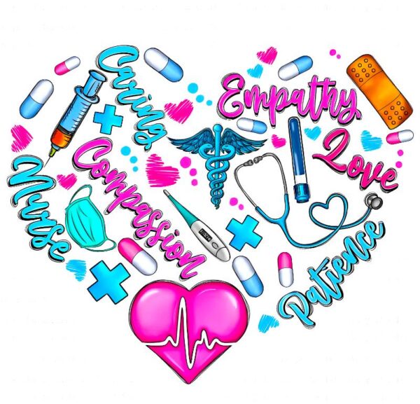 Heat transfers Iron on stickers  nurse cancer 97 for Tshirts Iron on Decal Patches Stickers Clothes Hat Pillows DIY Crafts