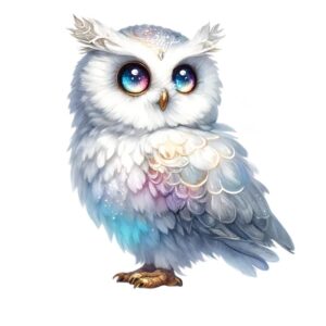 Heat transfers Iron on stickers  owl 123 for Tshirts Iron on Decal Patches Stickers Clothes Hat Pillows DIY Crafts