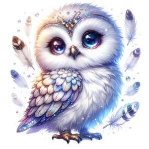 Heat transfers Iron on stickers  owl 128 for Tshirts Iron on Decal Patches Stickers Clothes Hat Pillows DIY Crafts