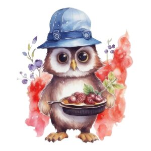 Heat transfers Iron on stickers  owl 21 for Tshirts Iron on Decal Patches Stickers Clothes Hat Pillows DIY Crafts