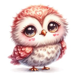 Heat transfers Iron on stickers  owl 4 for Tshirts Iron on Decal Patches Stickers Clothes Hat Pillows DIY Crafts