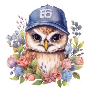 Heat transfers Iron on stickers  owl 43 for Tshirts Iron on Decal Patches Stickers Clothes Hat Pillows DIY Crafts