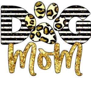 Heat transfers Iron on stickers  pet dog cat mom 10 for Tshirts Iron on Decal Patches Stickers Clothes Hat Pillows DIY Crafts