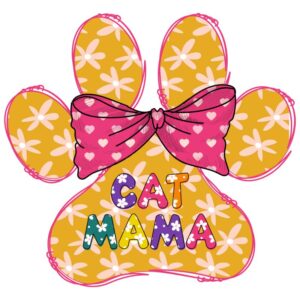Heat transfers Iron on stickers  pet dog cat mom 129 for Tshirts Iron on Decal Patches Stickers Clothes Hat Pillows DIY Crafts
