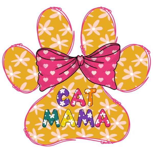 Heat transfers Iron on stickers  pet dog cat mom 129 for Tshirts Iron on Decal Patches Stickers Clothes Hat Pillows DIY Crafts