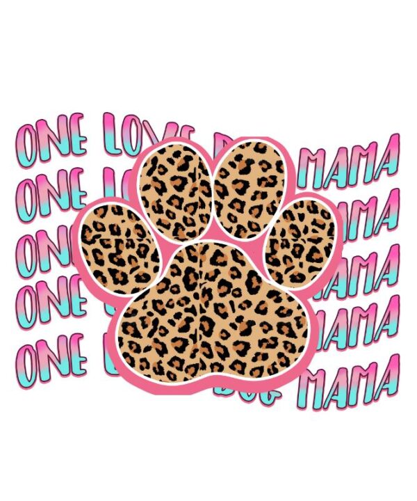Heat transfers Iron on stickers  pet dog cat mom 134 for Tshirts Iron on Decal Patches Stickers Clothes Hat Pillows DIY Crafts
