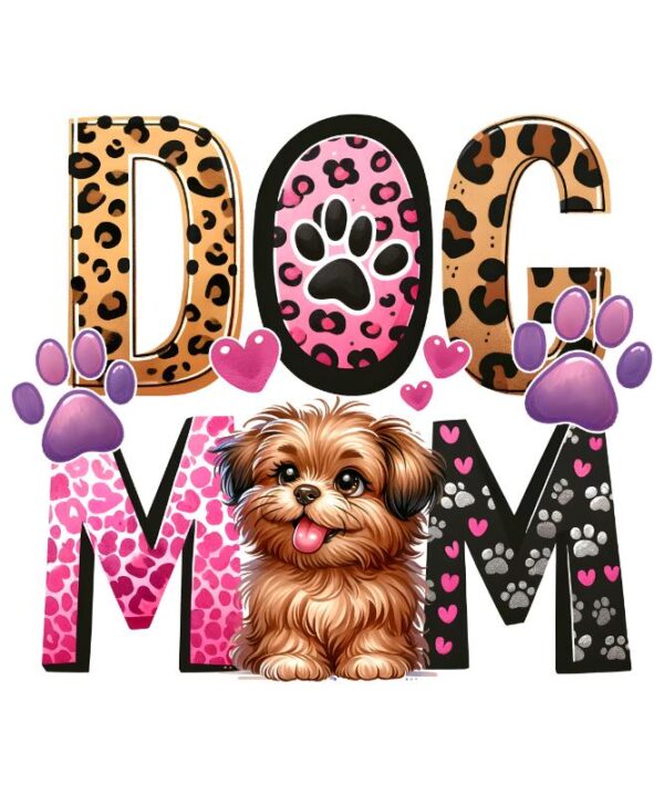 Heat transfers Iron on stickers  pet dog cat mom 14 for Tshirts Iron on Decal Patches Stickers Clothes Hat Pillows DIY Crafts