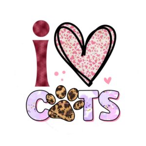 Heat transfers Iron on stickers  pet dog cat mom 142 for Tshirts Iron on Decal Patches Stickers Clothes Hat Pillows DIY Crafts
