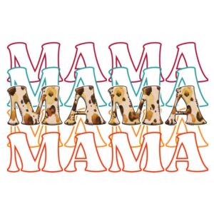 Heat transfers Iron on stickers  pet dog cat mom 154 for Tshirts Iron on Decal Patches Stickers Clothes Hat Pillows DIY Crafts