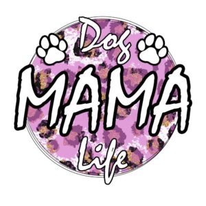 Heat transfers Iron on stickers  pet dog cat mom 168 for Tshirts Iron on Decal Patches Stickers Clothes Hat Pillows DIY Crafts