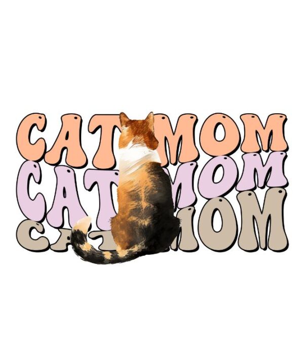 Heat transfers Iron on stickers  pet dog cat mom 178 for Tshirts Iron on Decal Patches Stickers Clothes Hat Pillows DIY Crafts