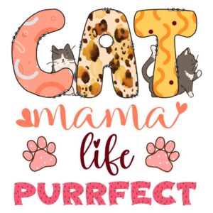 Heat transfers Iron on stickers  pet dog cat mom 195 for Tshirts Iron on Decal Patches Stickers Clothes Hat Pillows DIY Crafts