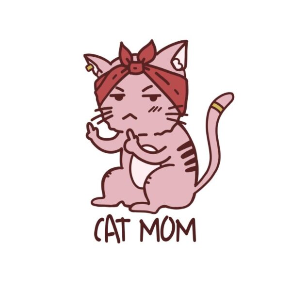 Heat transfers Iron on stickers  pet dog cat mom 227 for Tshirts Iron on Decal Patches Stickers Clothes Hat Pillows DIY Crafts