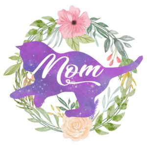 Heat transfers Iron on stickers  pet dog cat mom 28 for Tshirts Iron on Decal Patches Stickers Clothes Hat Pillows DIY Crafts