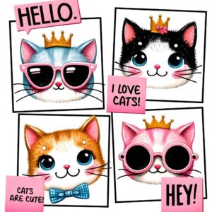 Heat transfers Iron on stickers  pet dog cat mom 34 for Tshirts Iron on Decal Patches Stickers Clothes Hat Pillows DIY Crafts