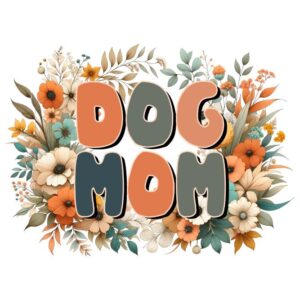 Heat transfers Iron on stickers  pet dog cat mom 43 for Tshirts Iron on Decal Patches Stickers Clothes Hat Pillows DIY Crafts
