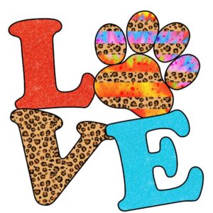 Heat transfers Iron on stickers  pet dog cat mom 5 for Tshirts Iron on Decal Patches Stickers Clothes Hat Pillows DIY Crafts