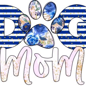 Heat transfers Iron on stickers  pet dog cat mom 6 for Tshirts Iron on Decal Patches Stickers Clothes Hat Pillows DIY Crafts