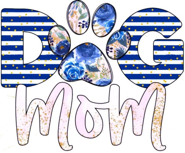 Heat transfers Iron on stickers  pet dog cat mom 6 for Tshirts Iron on Decal Patches Stickers Clothes Hat Pillows DIY Crafts