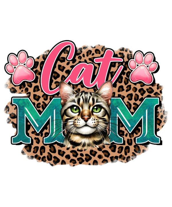 Heat transfers Iron on stickers  pet dog cat mom 69 for Tshirts Iron on Decal Patches Stickers Clothes Hat Pillows DIY Crafts