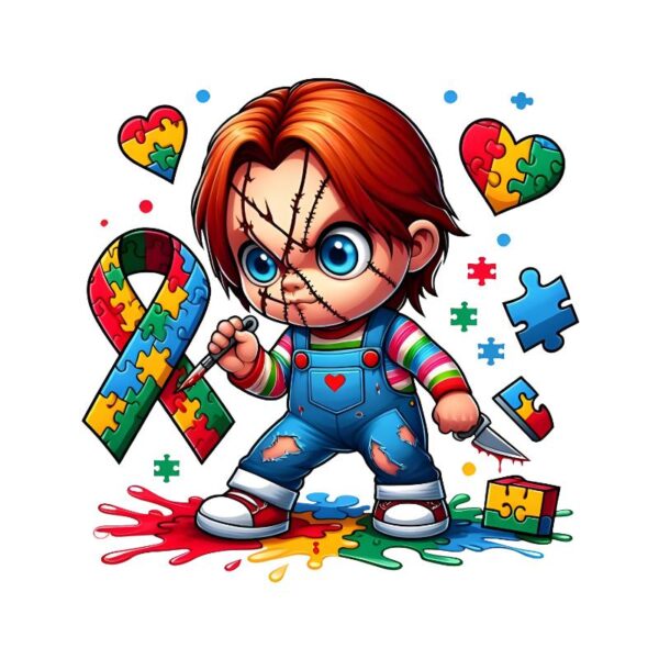 Heat transfers Iron on stickers  puzzle 103 for Tshirts Iron on Decal Patches Stickers Clothes Hat Pillows DIY Crafts