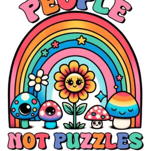 Heat transfers Iron on stickers  puzzle 114 for Tshirts Iron on Decal Patches Stickers Clothes Hat Pillows DIY Crafts