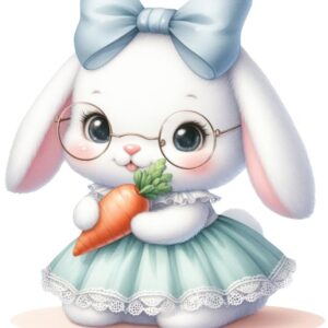 Heat transfers Iron on stickers  rabbit bunny easter 14 for Tshirts Iron on Decal Patches Stickers Clothes Hat Pillows DIY Crafts