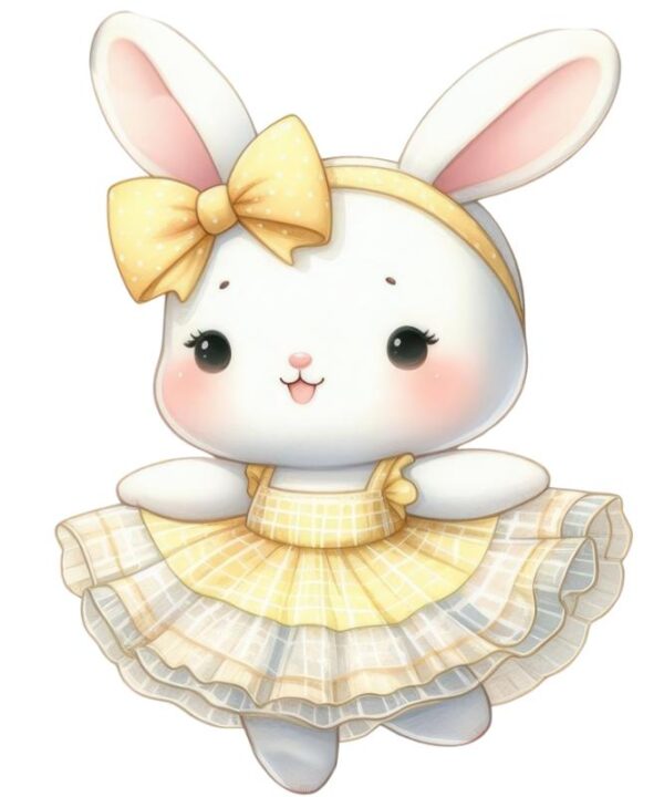 Heat transfers Iron on stickers  rabbit bunny easter 31 for Tshirts Iron on Decal Patches Stickers Clothes Hat Pillows DIY Crafts