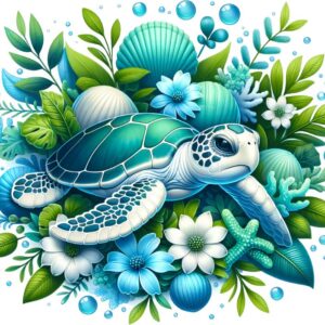 Heat transfers Iron on stickers  sea turtle 100 for Tshirts Iron on Decal Patches Stickers Clothes Hat Pillows DIY Crafts