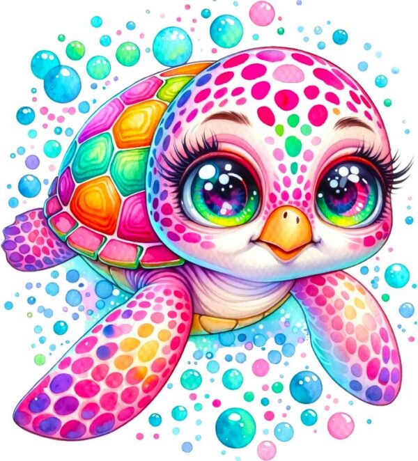 Heat transfers Iron on stickers  sea turtle 119 for Tshirts Iron on Decal Patches Stickers Clothes Hat Pillows DIY Crafts