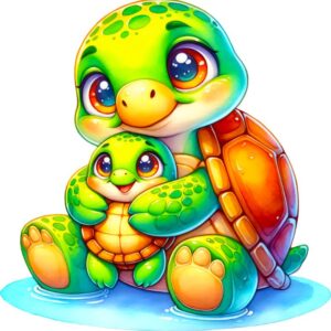 Heat transfers Iron on stickers  sea turtle 130 for Tshirts Iron on Decal Patches Stickers Clothes Hat Pillows DIY Crafts
