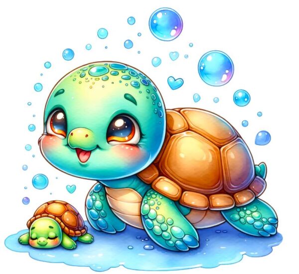 Heat transfers Iron on stickers  sea turtle 133 for Tshirts Iron on Decal Patches Stickers Clothes Hat Pillows DIY Crafts