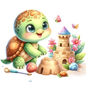 Heat transfers Iron on stickers  sea turtle 149 for Tshirts Iron on Decal Patches Stickers Clothes Hat Pillows DIY Crafts