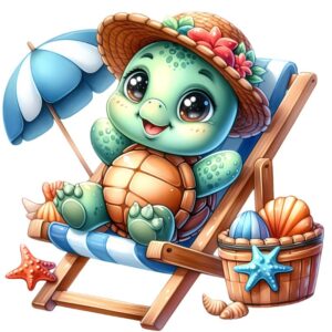Heat transfers Iron on stickers  sea turtle 158 for Tshirts Iron on Decal Patches Stickers Clothes Hat Pillows DIY Crafts