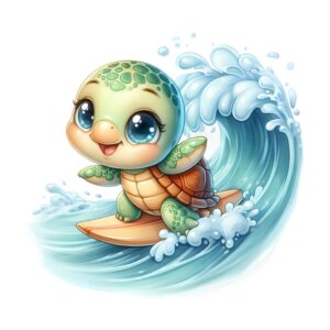Heat transfers Iron on stickers  sea turtle 160 for Tshirts Iron on Decal Patches Stickers Clothes Hat Pillows DIY Crafts