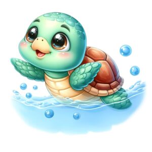 Heat transfers Iron on stickers  sea turtle 164 for Tshirts Iron on Decal Patches Stickers Clothes Hat Pillows DIY Crafts