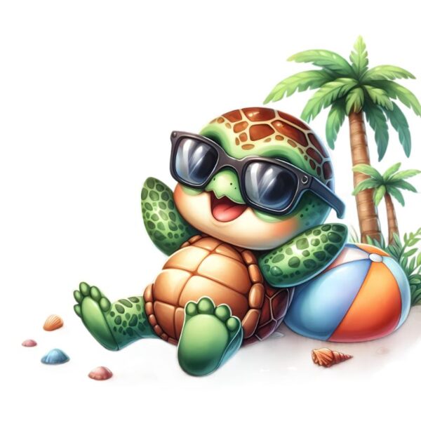 Heat transfers Iron on stickers  sea turtle 174 for Tshirts Iron on Decal Patches Stickers Clothes Hat Pillows DIY Crafts