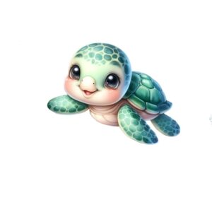 Heat transfers Iron on stickers  sea turtle 176 for Tshirts Iron on Decal Patches Stickers Clothes Hat Pillows DIY Crafts
