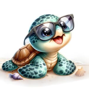 Heat transfers Iron on stickers  sea turtle 179 for Tshirts Iron on Decal Patches Stickers Clothes Hat Pillows DIY Crafts