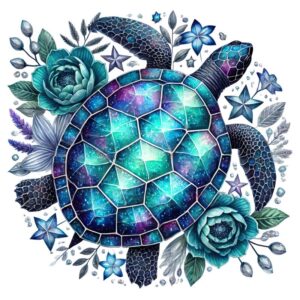 Heat transfers Iron on stickers  sea turtle 183 for Tshirts Iron on Decal Patches Stickers Clothes Hat Pillows DIY Crafts