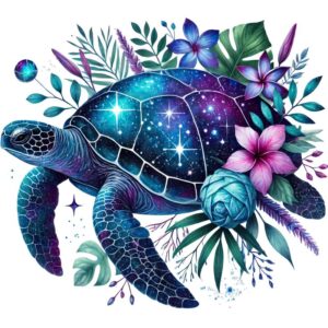Heat transfers Iron on stickers  sea turtle 185 for Tshirts Iron on Decal Patches Stickers Clothes Hat Pillows DIY Crafts