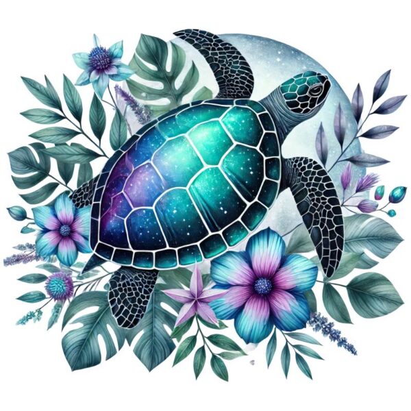 Heat transfers Iron on stickers  sea turtle 188 for Tshirts Iron on Decal Patches Stickers Clothes Hat Pillows DIY Crafts