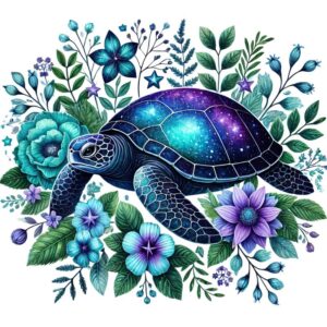 Heat transfers Iron on stickers  sea turtle 192 for Tshirts Iron on Decal Patches Stickers Clothes Hat Pillows DIY Crafts