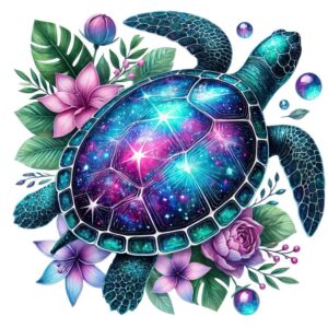 Heat transfers Iron on stickers  sea turtle 205 for Tshirts Iron on Decal Patches Stickers Clothes Hat Pillows DIY Crafts