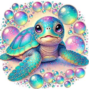 Heat transfers Iron on stickers  sea turtle 35 for Tshirts Iron on Decal Patches Stickers Clothes Hat Pillows DIY Crafts