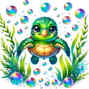 Heat transfers Iron on stickers  sea turtle 76 for Tshirts Iron on Decal Patches Stickers Clothes Hat Pillows DIY Crafts