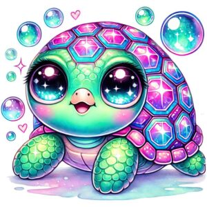 Heat transfers Iron on stickers  sea turtle 9 for Tshirts Iron on Decal Patches Stickers Clothes Hat Pillows DIY Crafts