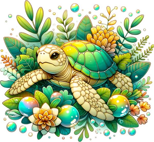 Heat transfers Iron on stickers  sea turtle 99 for Tshirts Iron on Decal Patches Stickers Clothes Hat Pillows DIY Crafts