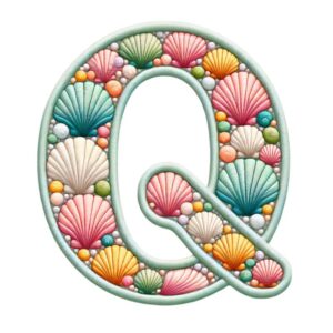 Heat transfers Iron on stickers  shell letter 17 for Tshirts Iron on Decal Patches Stickers Clothes Hat Pillows DIY Crafts